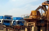 What are the machines of the sand production line?