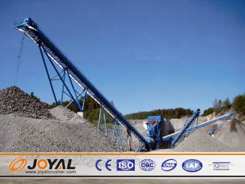 Barite crushing plant