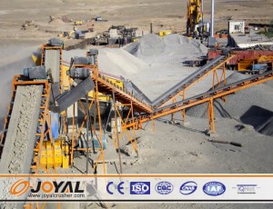 rock crushing plant