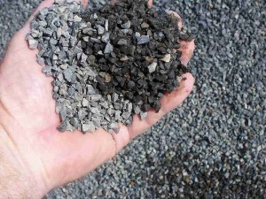 10 mm graded crushed rock or aggregate