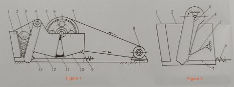 diagram of jaw crusher