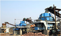 Artificial Sand Making Plant