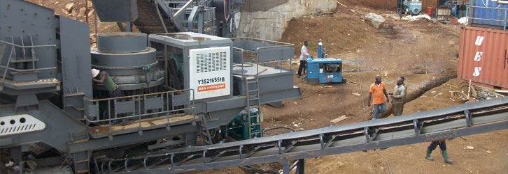 Feldspar Stone Crushing Plant