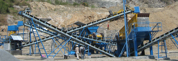 River Stone Crushing Plant