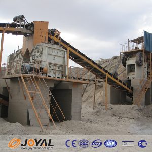 Crushing classification of stone crusher