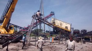 The influence of voltage instability on the movable crushing station