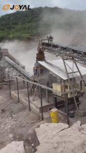 JOYAL Modern Cone Crushing and Screening Plant Enhances Hard Rock Processing Efficiency