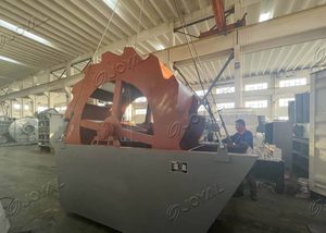 Joyal XSD2610 Wheel Sand Washing Machine Shipped to Peru | High-Purity Aggregate Solutions