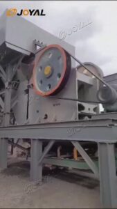 Trituradora de mandíbula y producción de áridos